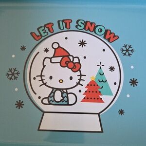 Hello Kitty Snow Globe Loaf Pan or Rectangle Baker